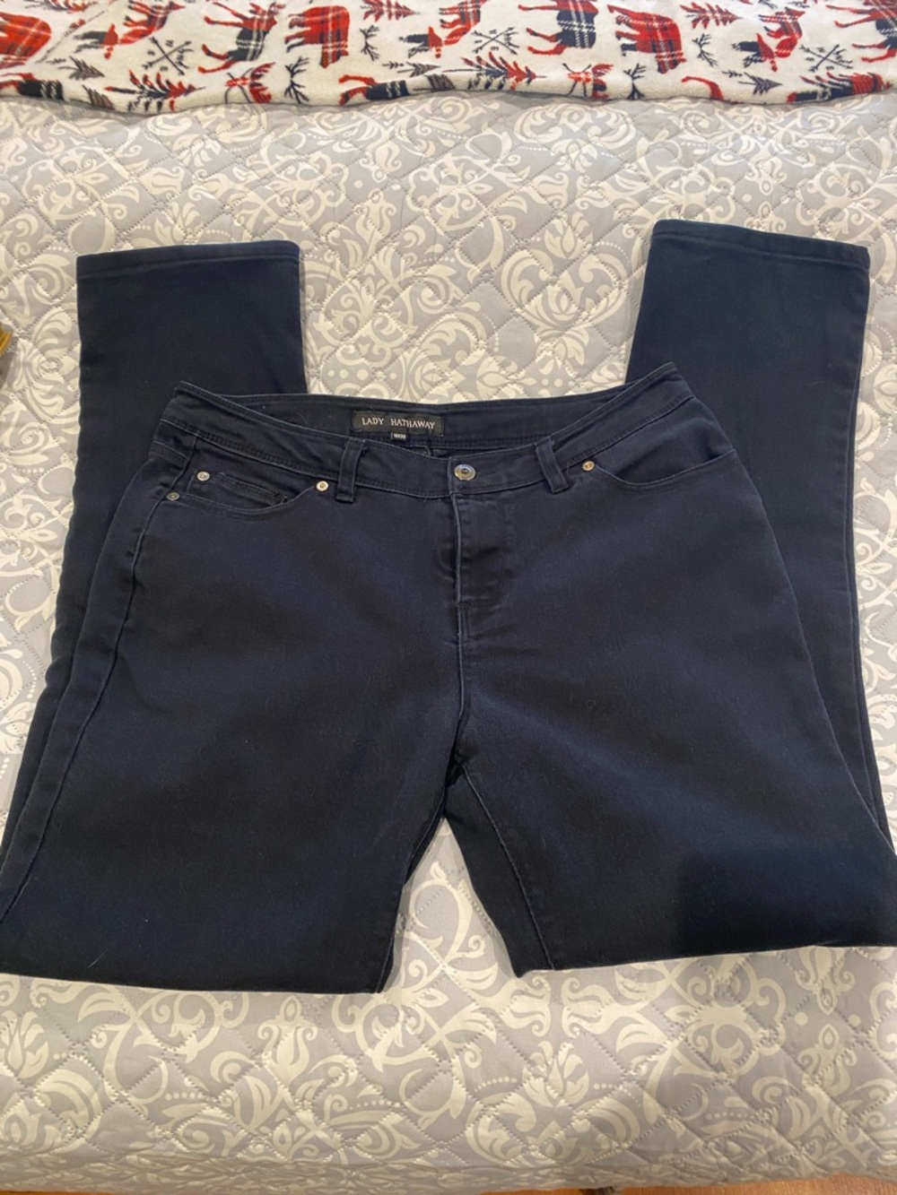 Lady Hathaway Black Jeans